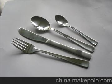 定制不锈钢餐具 套装刀叉勺 促销礼品餐具 牛排刀 勺子